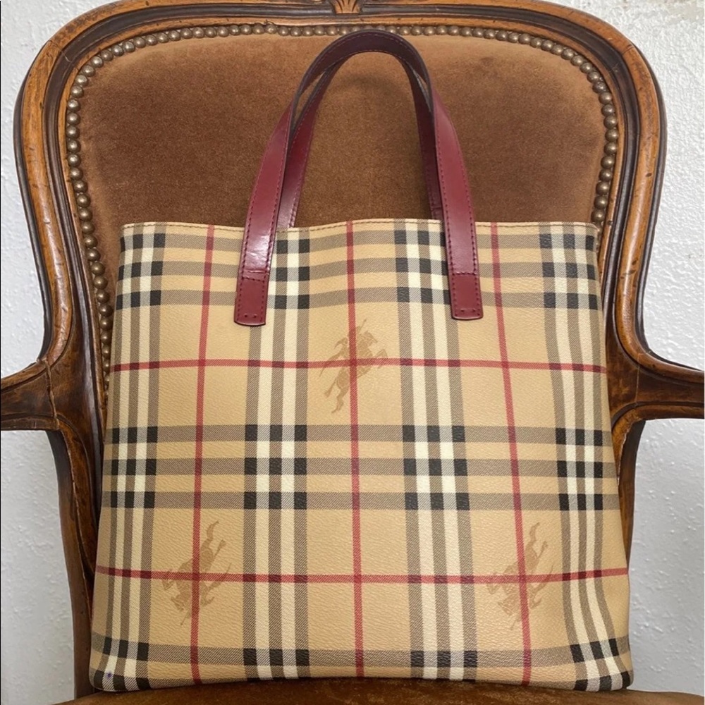 Authentic Vintage Burberry Nova Check Bag